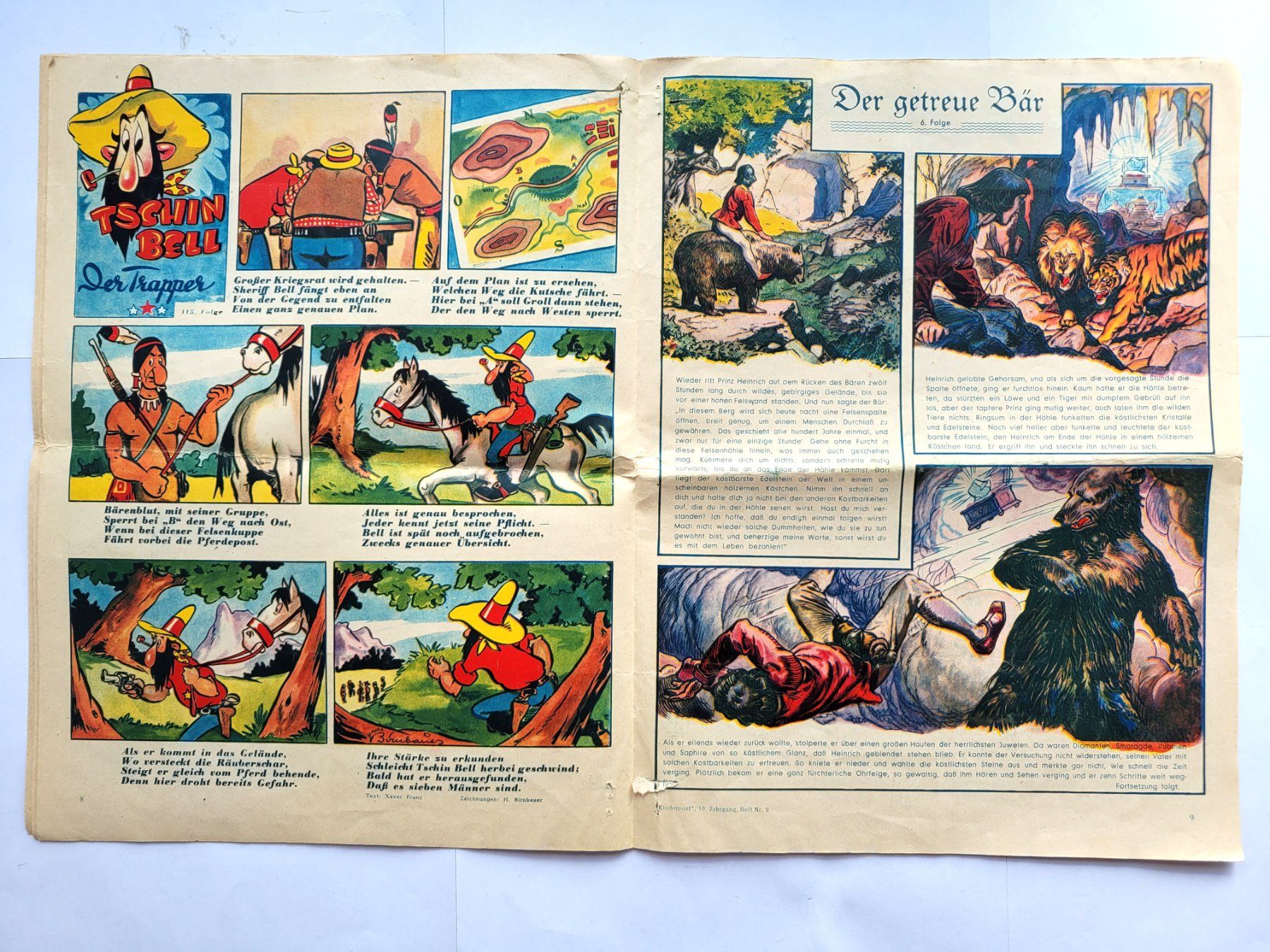 Zeitschriften & Magazine: Die Kinderpost Heft 9 / 1955 – Gebraucht aus Schöftland von huair 3