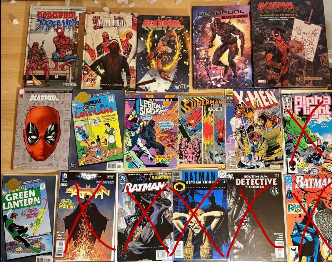 Fumetti: Marvel / DC , Lot de 12 Comics, comme neuf – Usato da Le Locle venduto da Jimony_Services