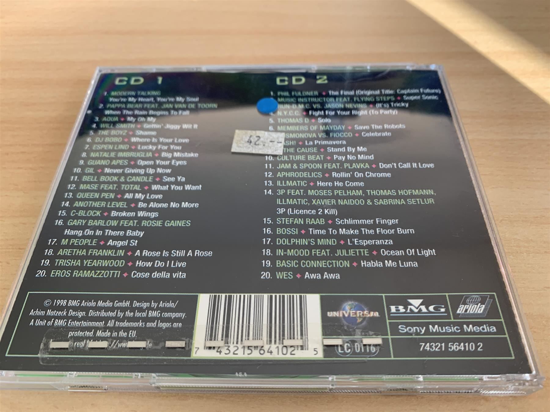 CD: Various – Just The Best 2/98 - 2 CD – Usato da Rikon im Tösstal venduto da Alpenmutz 1