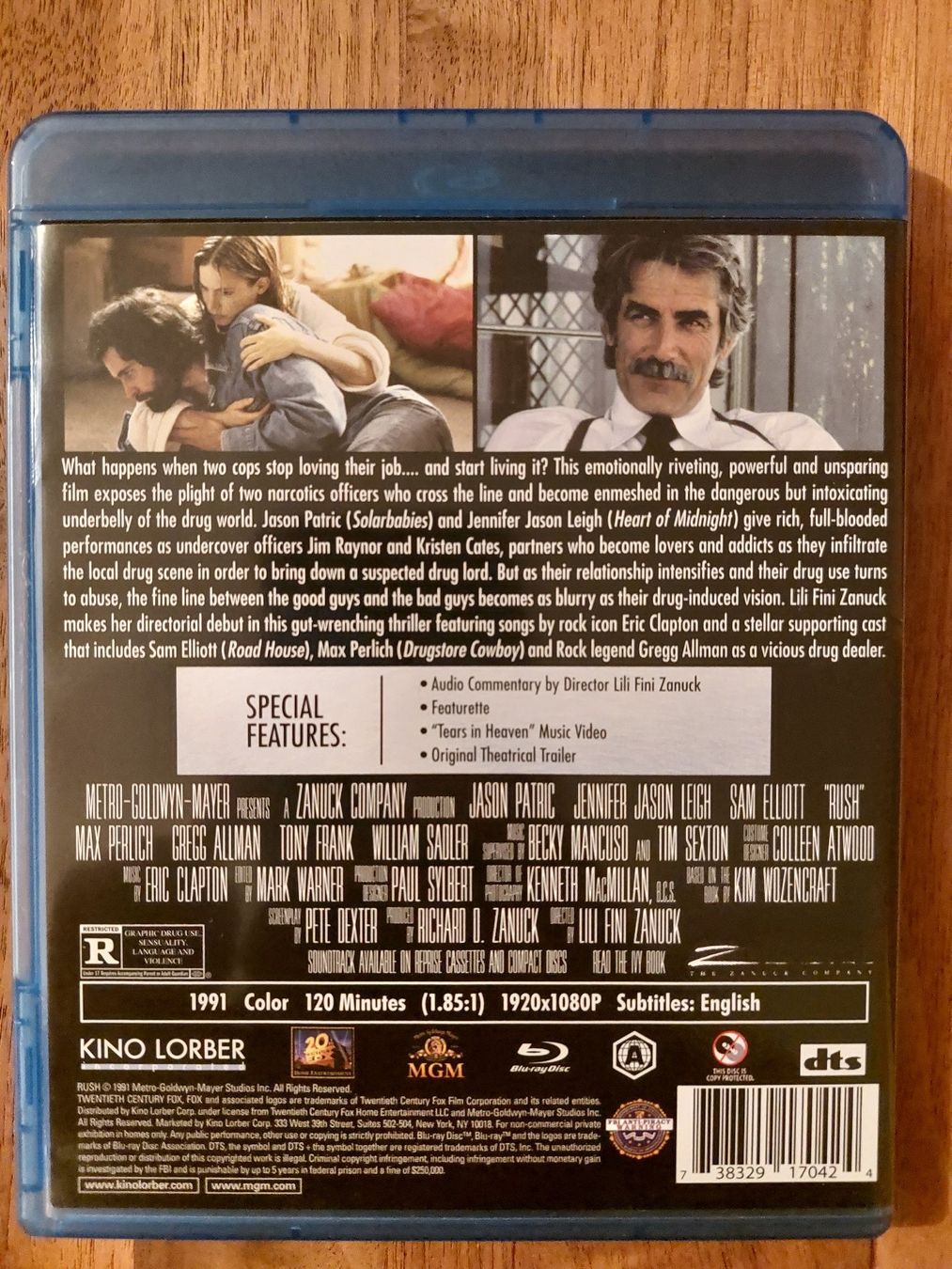Tous les DVDs: Blu Ray - Rush (1991) / US Code A – D'occasion à Rheinfelden par FilmAuktion 1