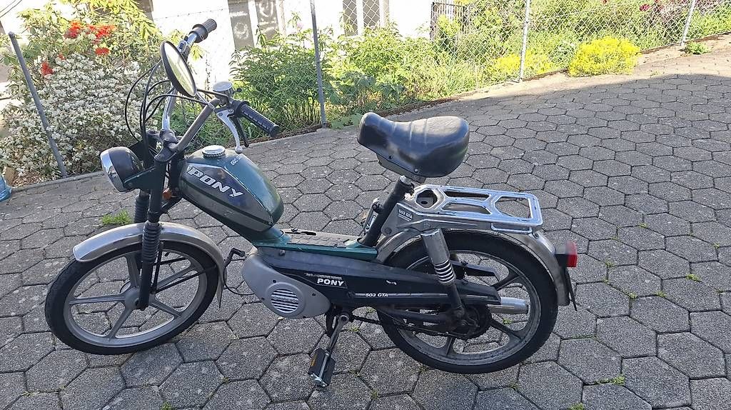 Pony Mofas: Orginal Pony 503 GTA Mofa restauriert – Gebraucht aus Mogelsberg von Lavidapura 4