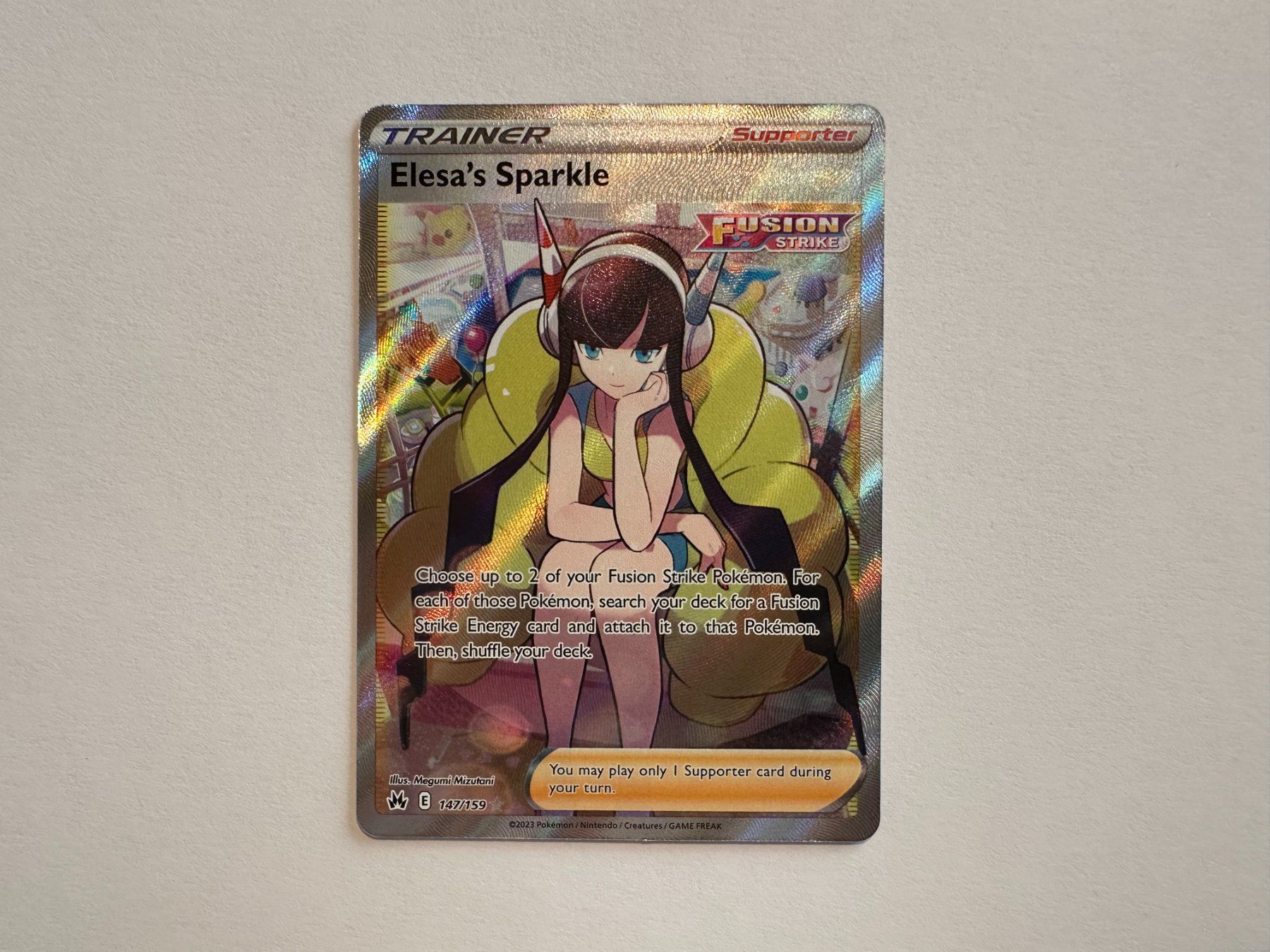 Pokémon Carte collezionabili: Trainer Elesa's Sparkle Crown Zenith EN – Nuovo (secondo la descrizione) da Hagendorn venduto da Pokecollectorch 1