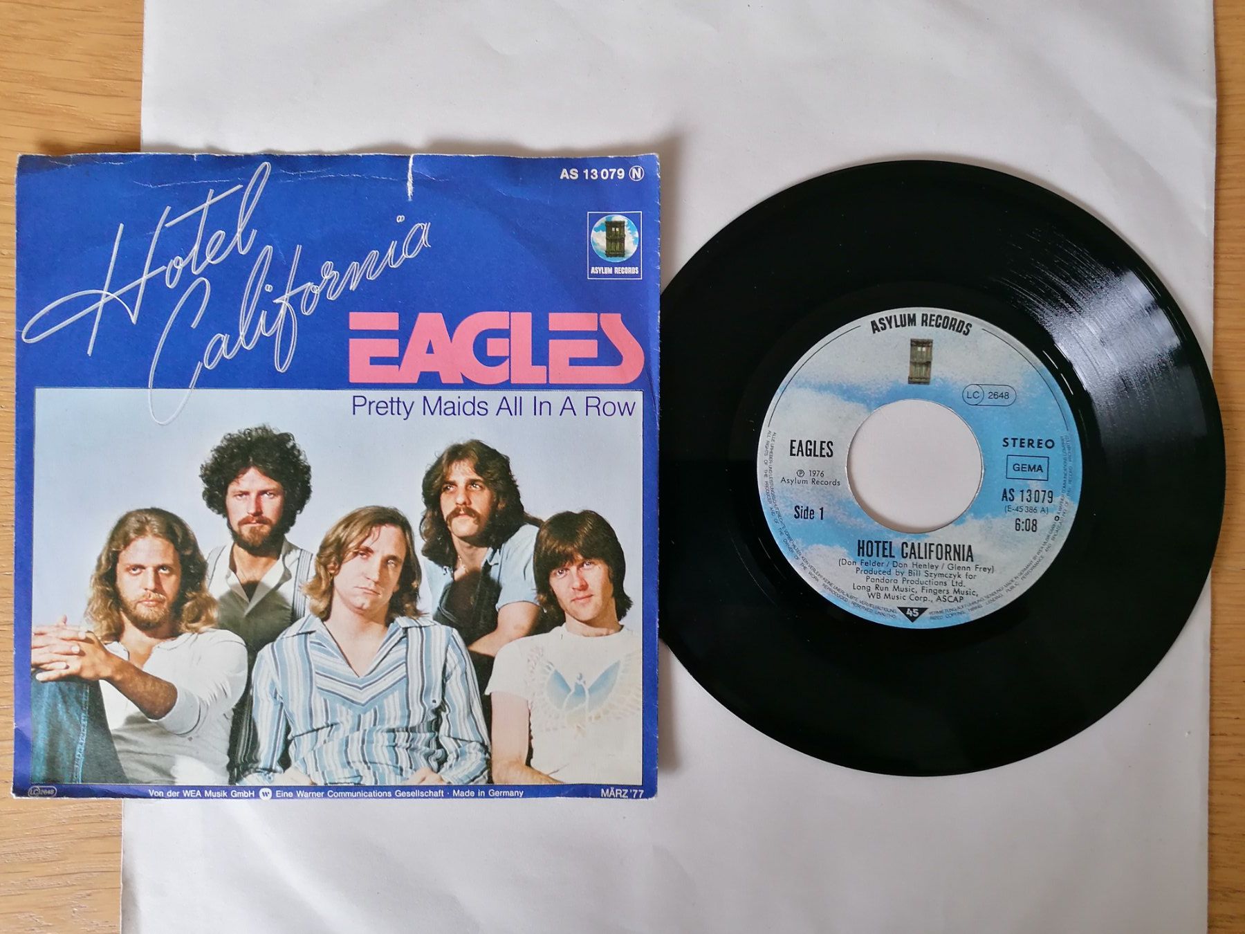 Dischi in vinile: Eagles -- Hotel California – Usato da Beinwil am See venduto da Funkthesizer