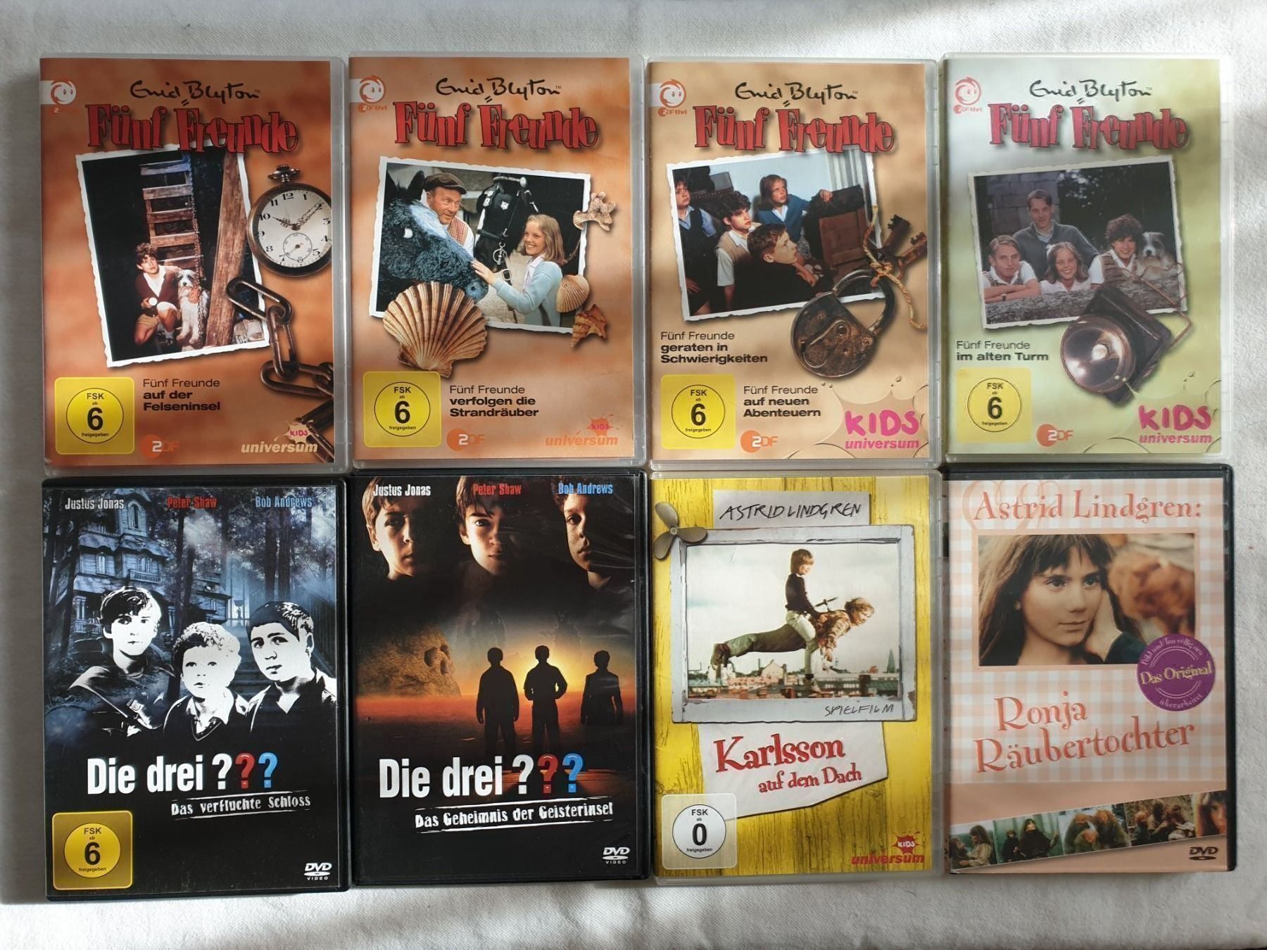 Tutti i DVDs: 13 Kinderfilme DVD sammlung – Usato da Rebstein venduto da gimmma