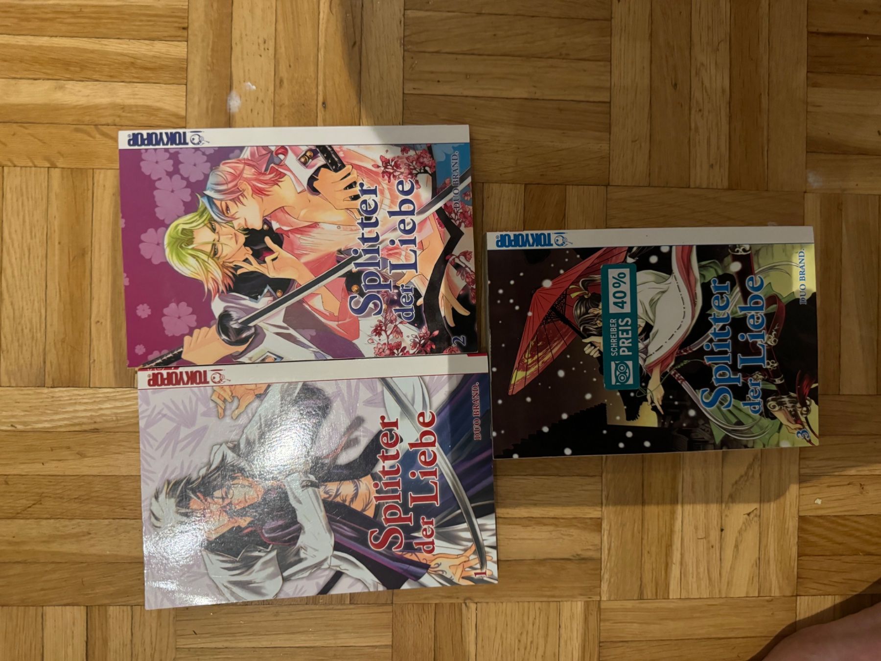 Fumetti: 3 Mangas "Splitter der Liebe" Top Zustand – Usato da Wittenbach venduto da dan_9tkk