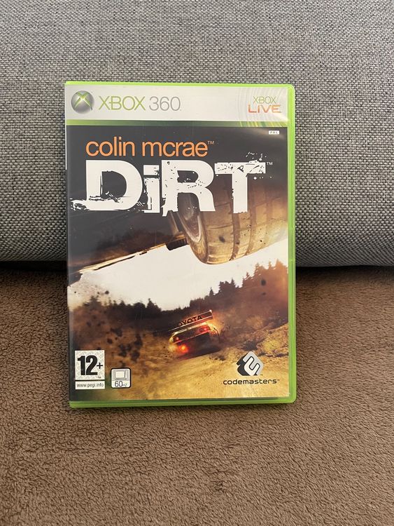 Jeu Xbox 360 Colin McRae Dirt 1 - Version PAL FR/UK 2007 - Rare - État Comme Neuf