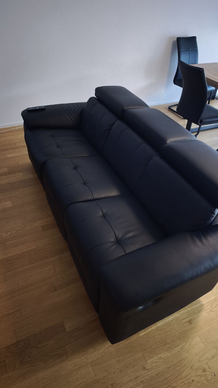Sofas: Leder Sofas mit Liegefunktion Neuwertig – Gebraucht aus Guntershausen von wow_7zn2 3