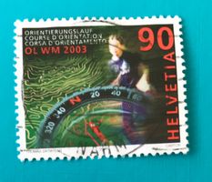 Nr.1083 mit Stempel Orientierungslauf Weltmeisterschaft 2003