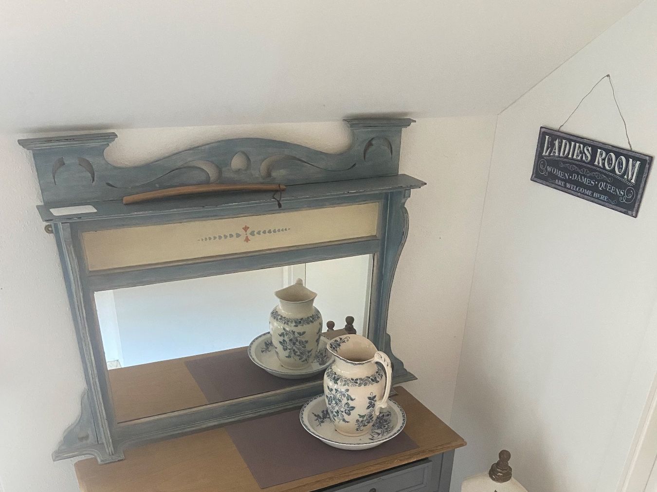 Specchi: ANTIKER Jugendstil Spiegel – Usato da Cham venduto da Mira10