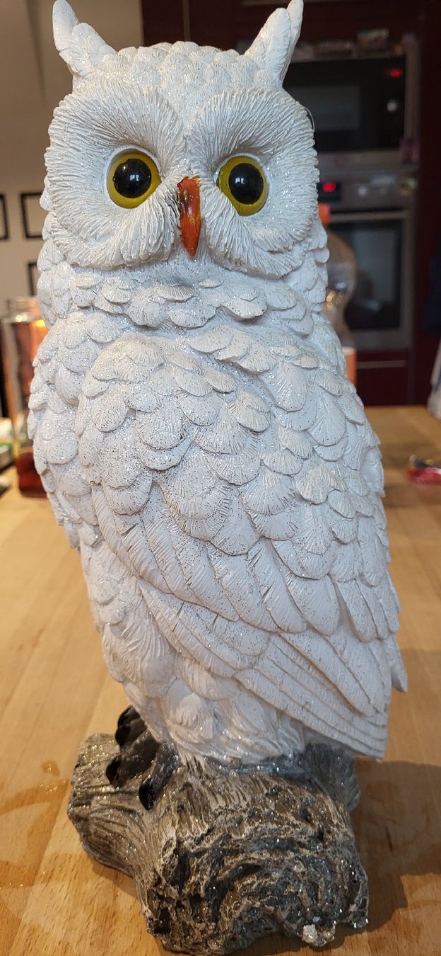 Figuren: Wintereule Deko – Gebraucht aus Schweizersholz von fuchs06