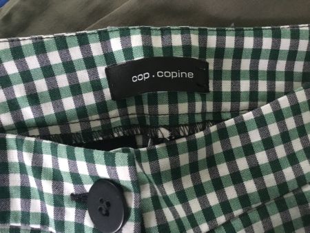 Tellement stylé pantalon carreaux vert/noir COPCOPINE, t. 36
