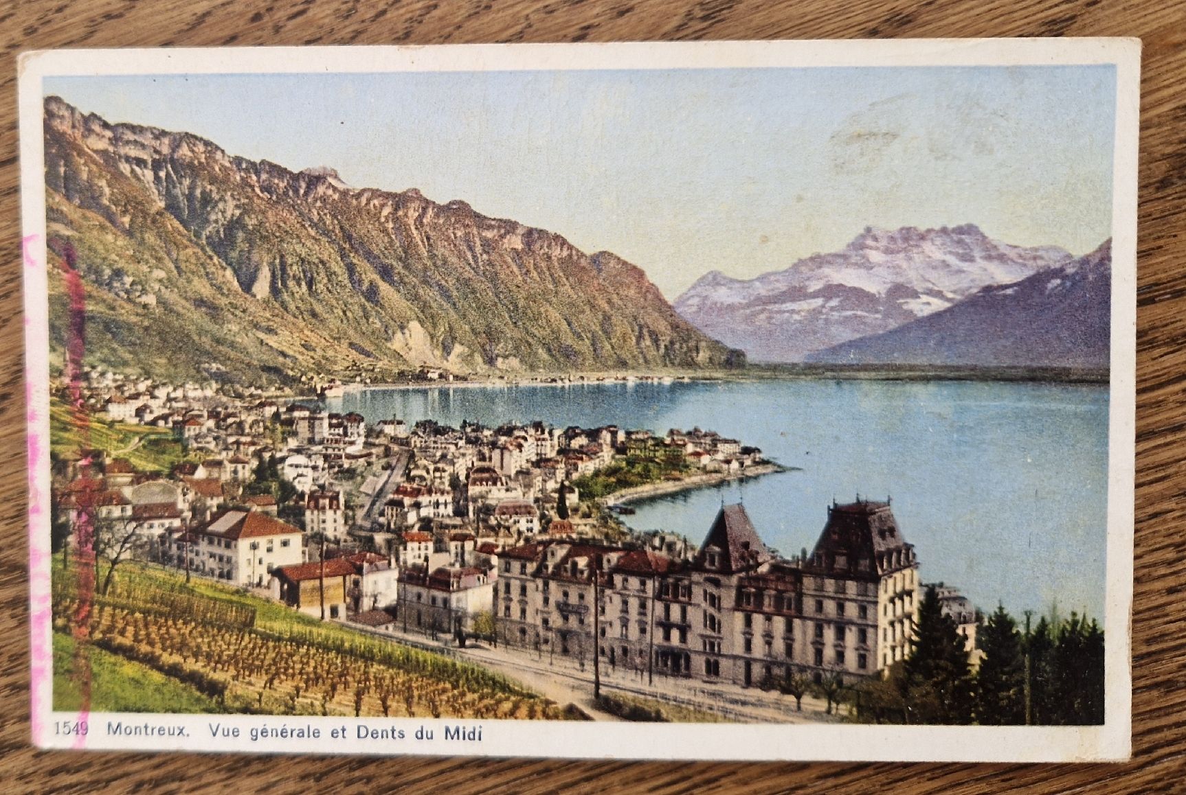 Ansichtskarten: Montreux – Gebraucht aus Ebikon von Donar50