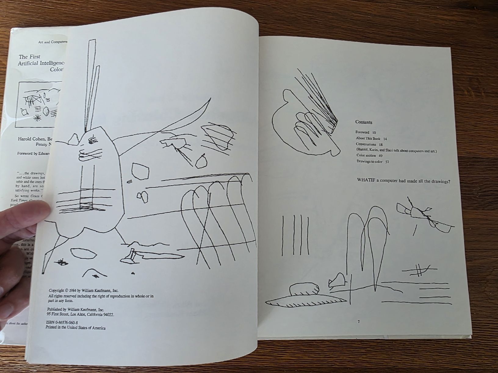 Bücher: Harold Cohen - Signed First AI Coloring Book - Rare and coll – Gebraucht aus Zürich von TimZurich1 3