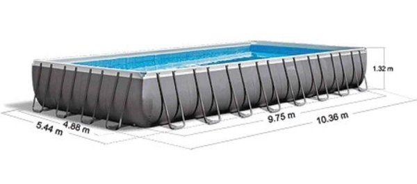 Intex Schwimmbad: INTEX 975x488x132cm ohne Pumpe der Sommertraumpool 2023 NEU! – Neu und originalverpackt aus Wynau von Intexpool24 1