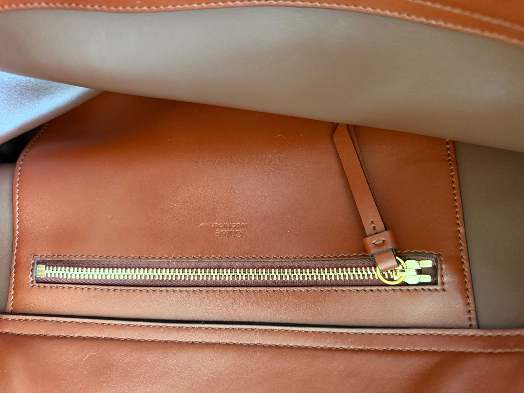 Chloé Borse: Schöne Chloé Ledertasche – Usato da Rheinau venduto da diepinskies 6