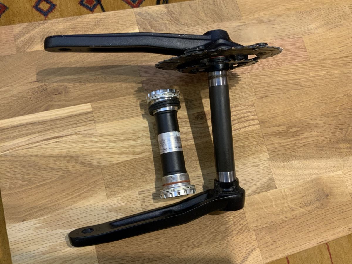 Movimento Centrale Hope Per Fatbike BSA Filettato 100 Mm &ndash; 24 Mm &ndash; Tutti I Colori