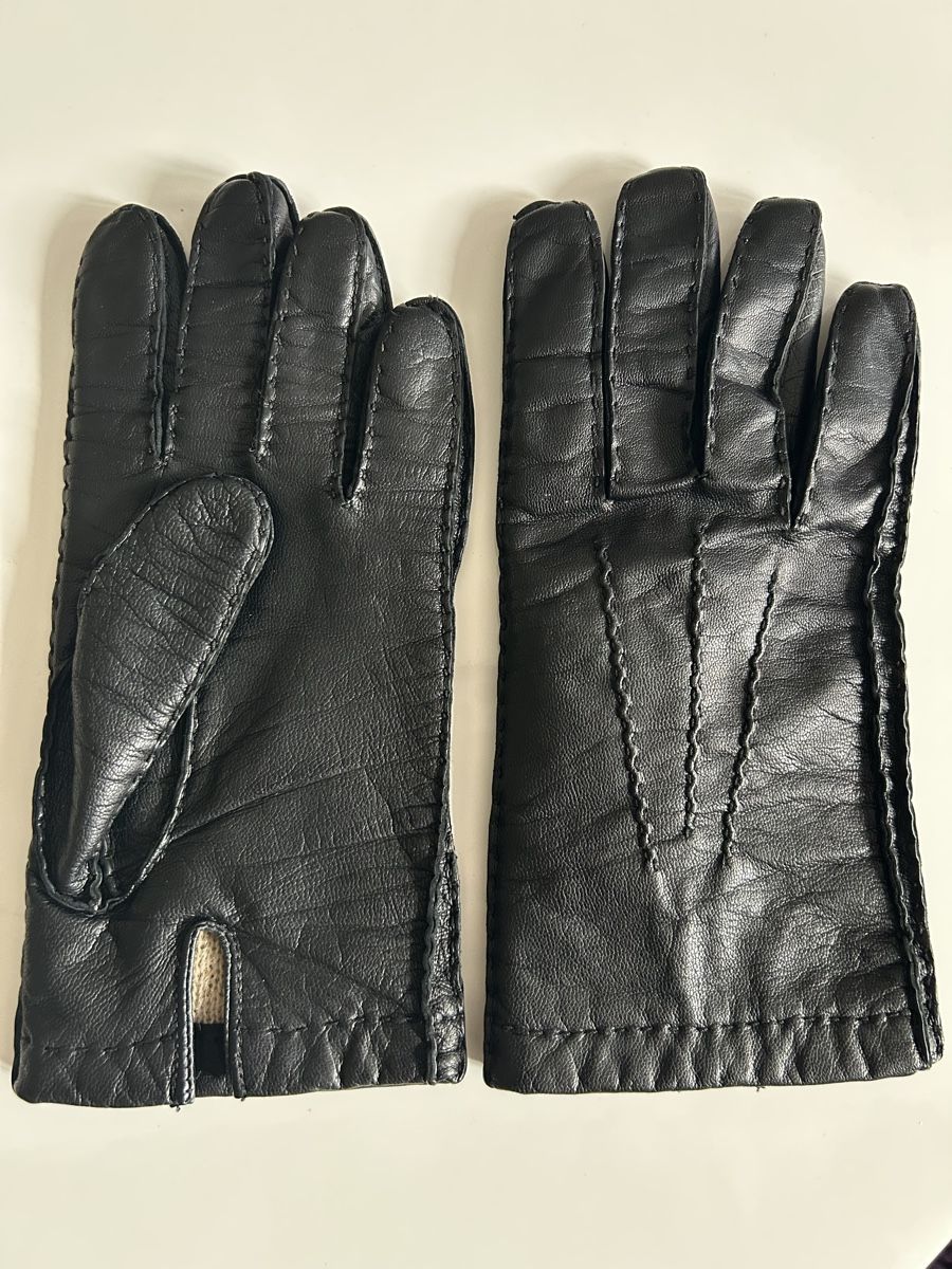 Altri accessori da uomo: Klassische Herren Lederhandschuhe Gr 7.5 – Usato da Waltenschwil venduto da alfarumore 2