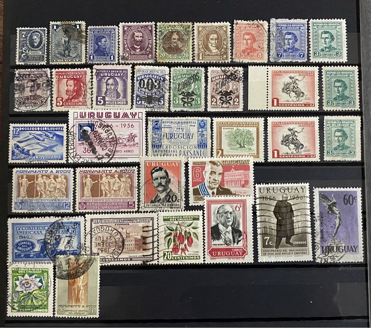 Tutti i francobolli: Timbres - Uruguay – Usato da Petit-Lancy venduto da Solcarm