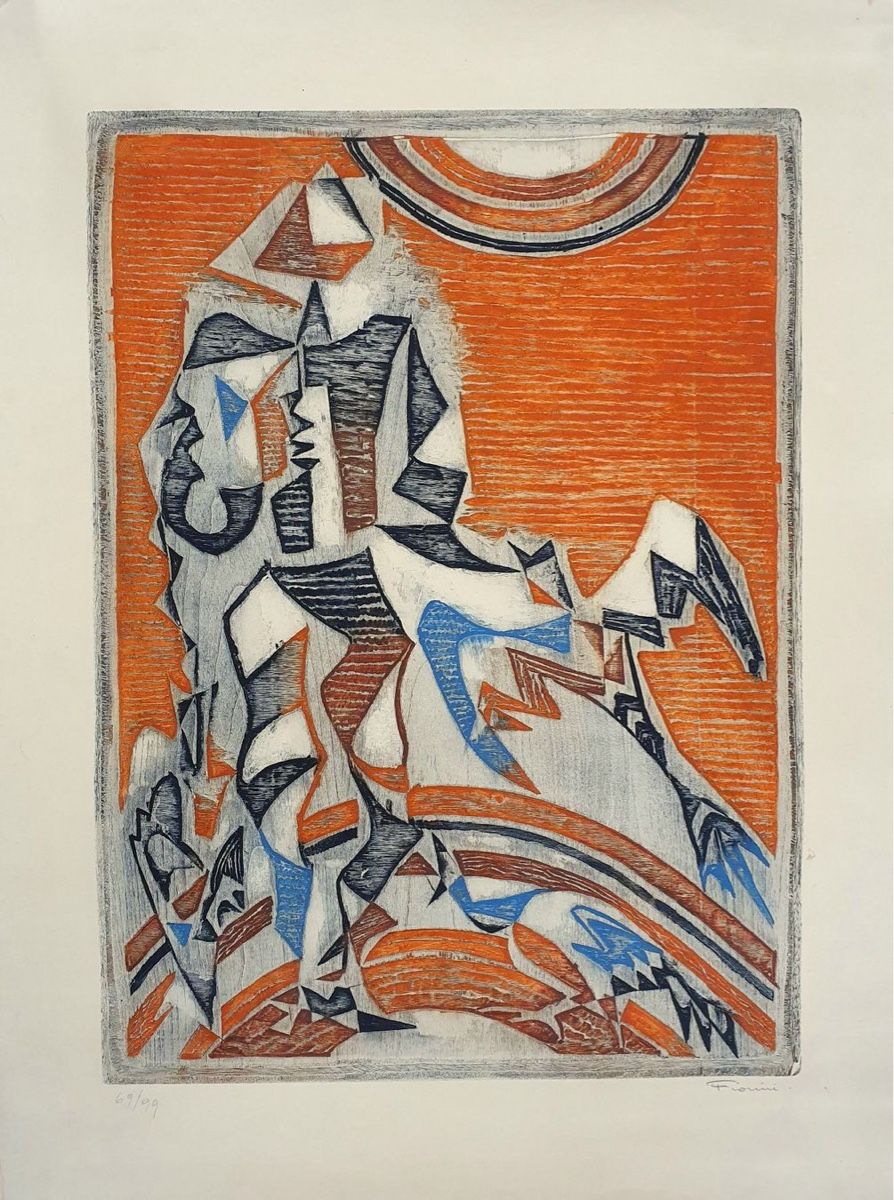 Grafica & Litografie: Marcel Fiorini Kunstdruck – Usato da Thun venduto da tropponuovo