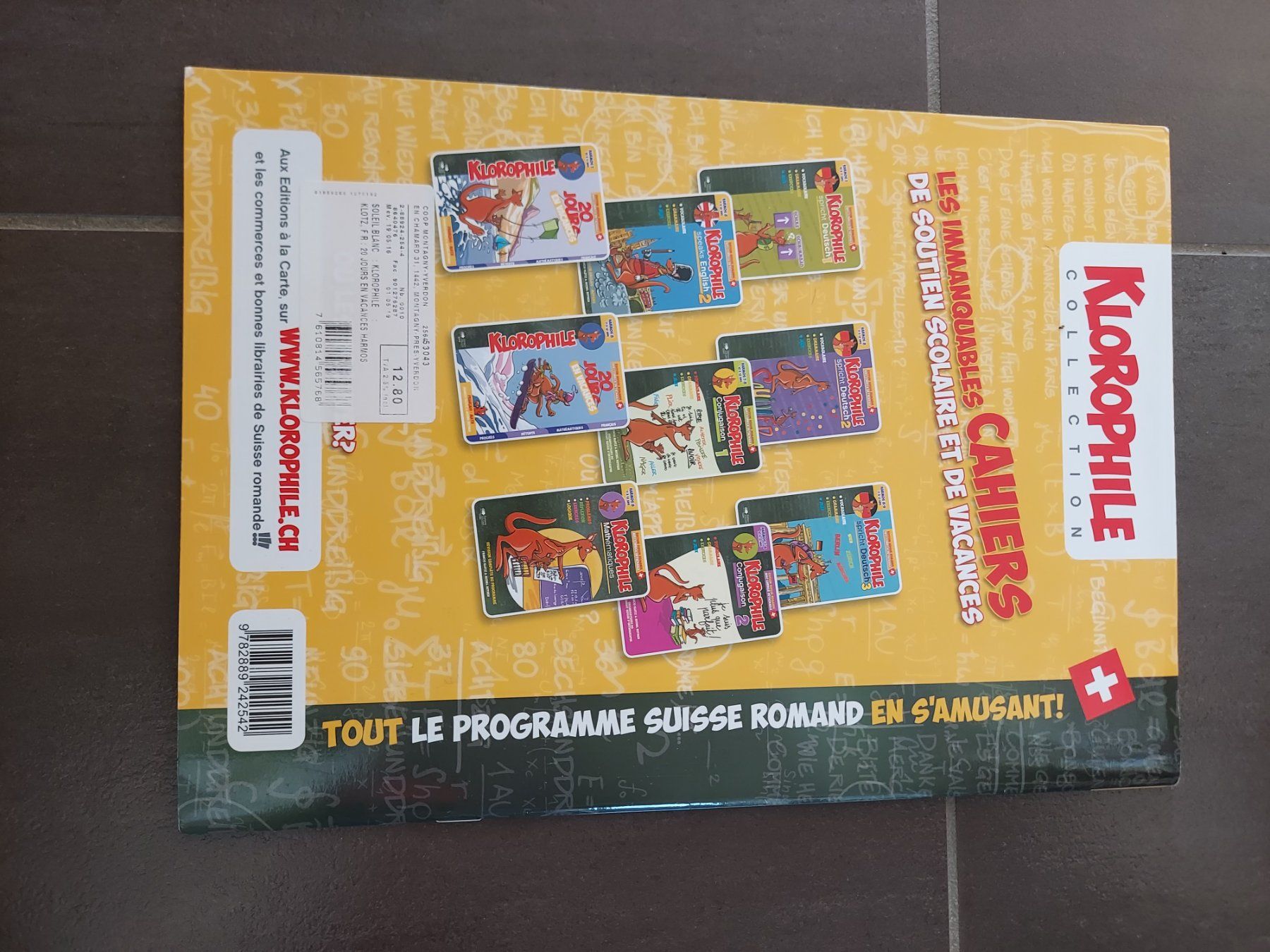 Libri: Cahier de vacances klorophile neuf 8p – Nuovo e nell'imballaggio originale da giez venduto da sylronorid 1