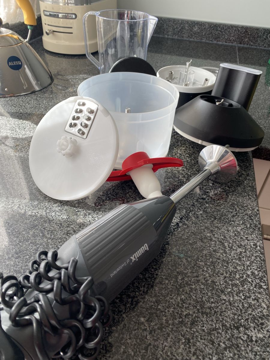 Bamix Küchengeräte: Barmix Stabmixer, SliceSy, Processor  – Neu (gemäss Beschreibung) aus Jona von WPB
