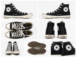 Schwarze Converse Chucks, Guter Zustand, Grösse 42.5👟😎