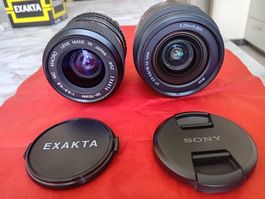 SONY SAL A-MOUNT AF18-55 F 3,5 5,6 EXAKTA 35 70 3,5 4,8MACRO