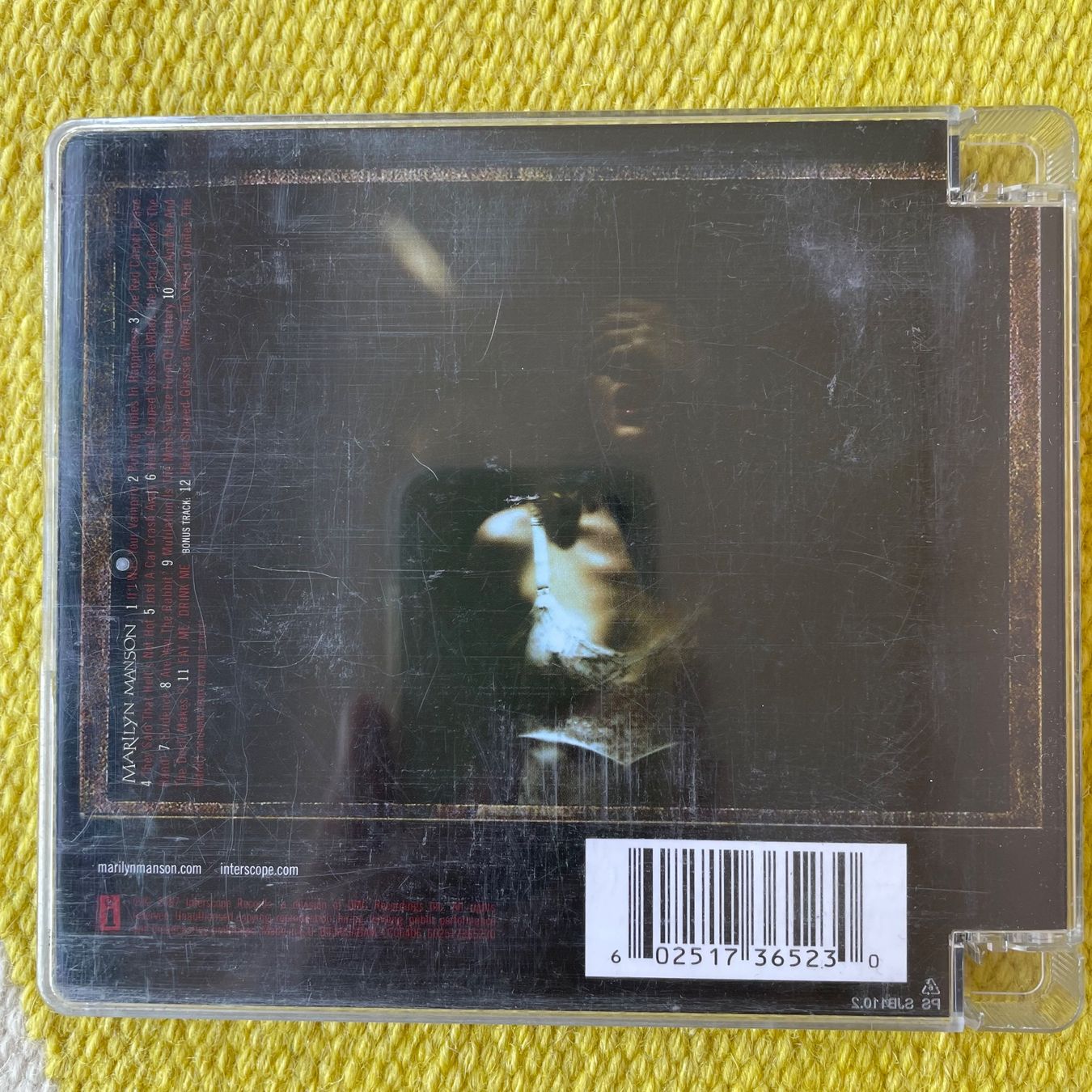 CD: MARILYN MANSON-EAT ME, DRINK ME – Usato da Rorschacherberg venduto da CD-Roli 1