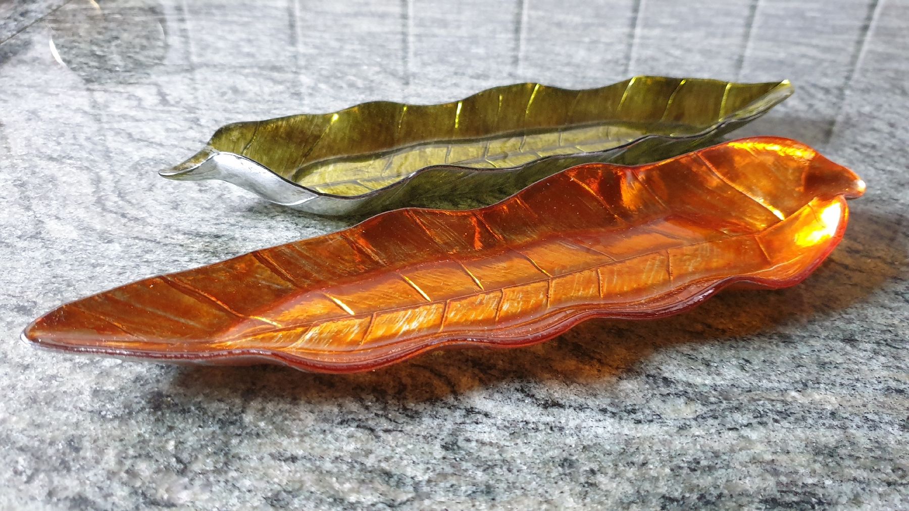 Tutte le decorazioni: DEKO GLAS-LAUBBLÄTTER 4Stk. – Usato da Wengi b. Büren venduto da Ot1000 4