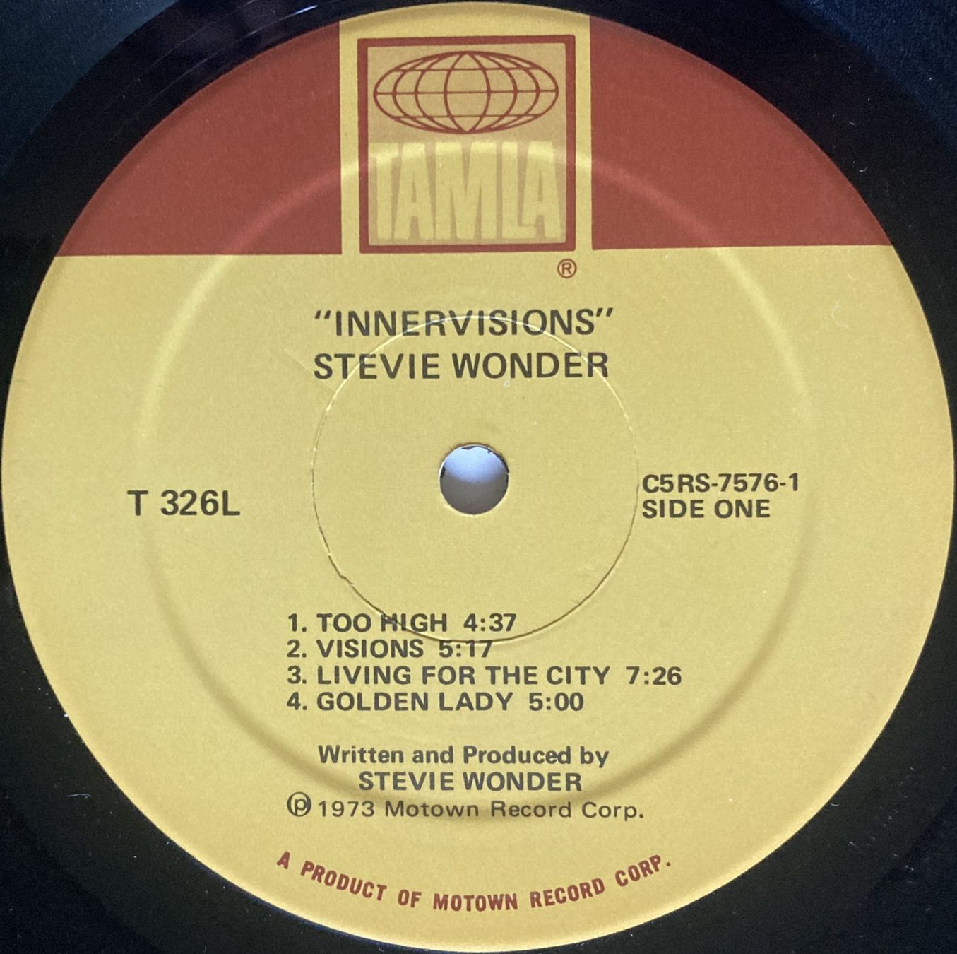 Dischi in vinile: STEVIE WONDER - "INNERVISIONS" – Usato da Bottens venduto da hotter-than-hell 3