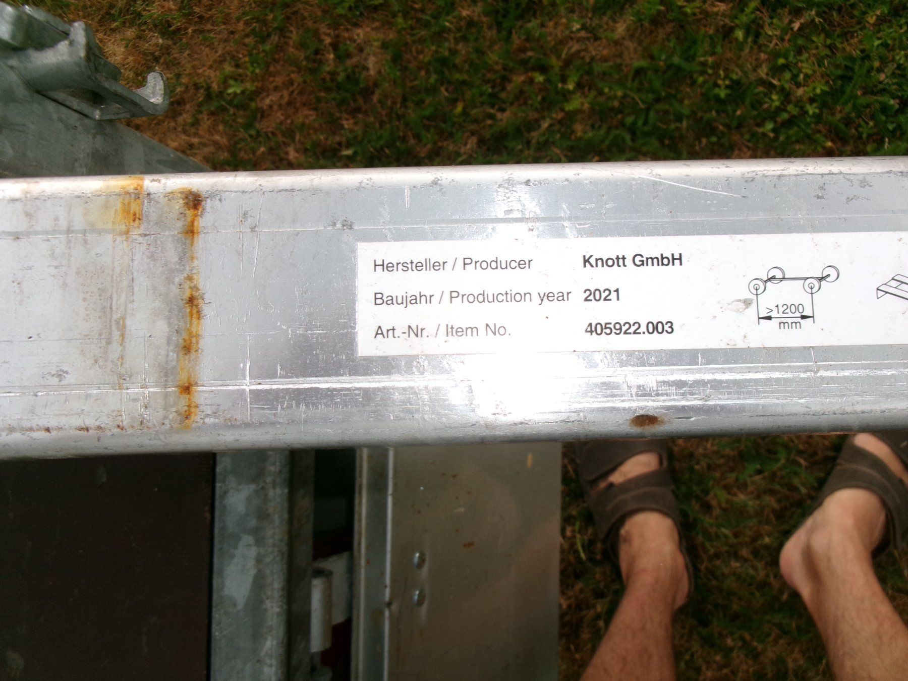 Rampe di accesso: Aluminiumrampen – Usato da Muhen venduto da Bschaf 1