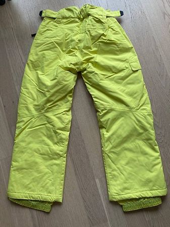 fabrikneue, ungetragene, gelbe Skihose, extend, Gr. 128