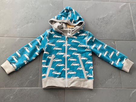 Maxomorra Kapuzenjacke Autos Gr. 98/104 NEU mit Etikett