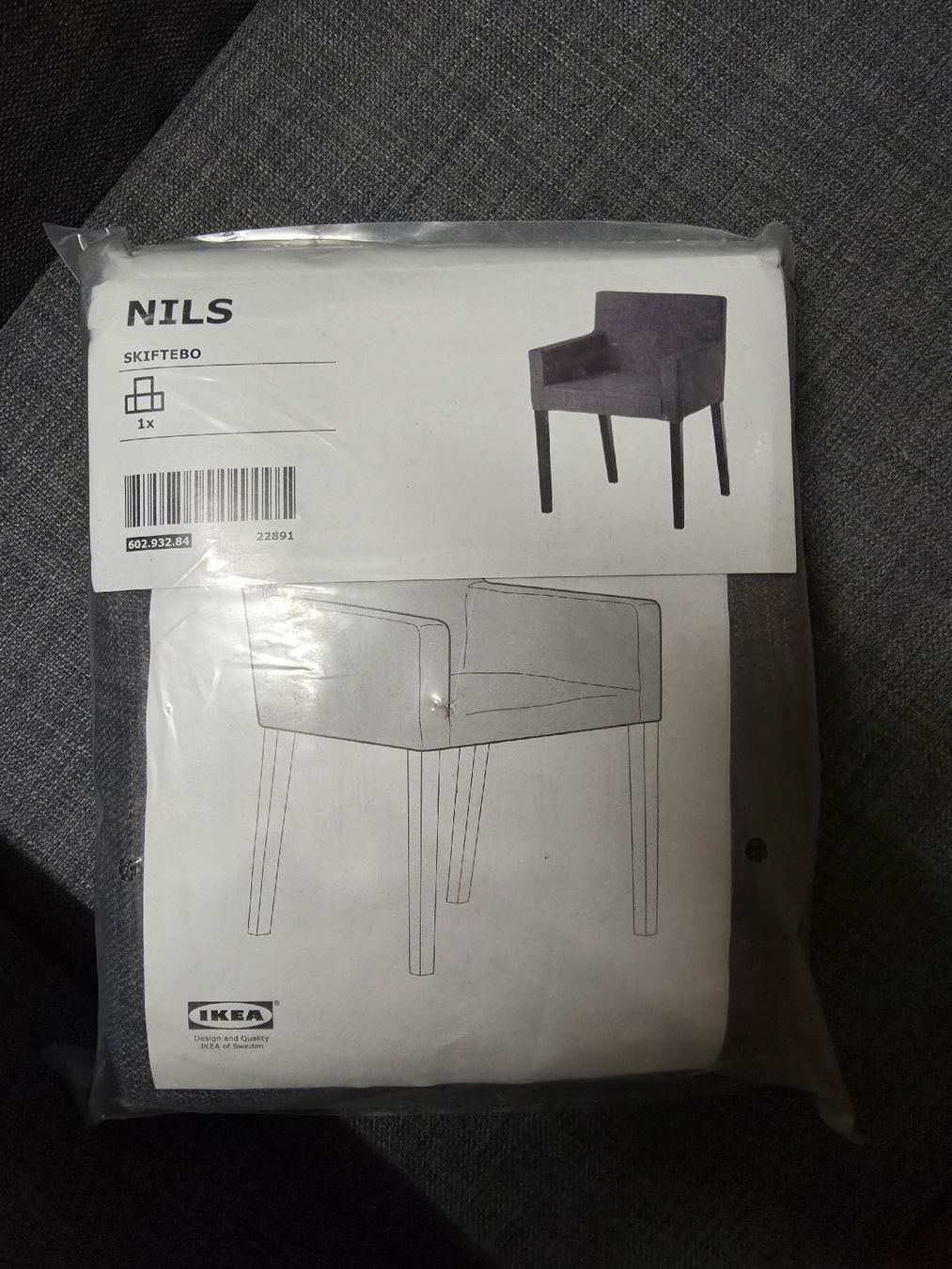 Ikea Sedie: Nils Stuhl mit Armlehne – Usato da Uttigen venduto da Schnatii 2