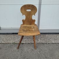 alter stuhl holzstuhl stabelle