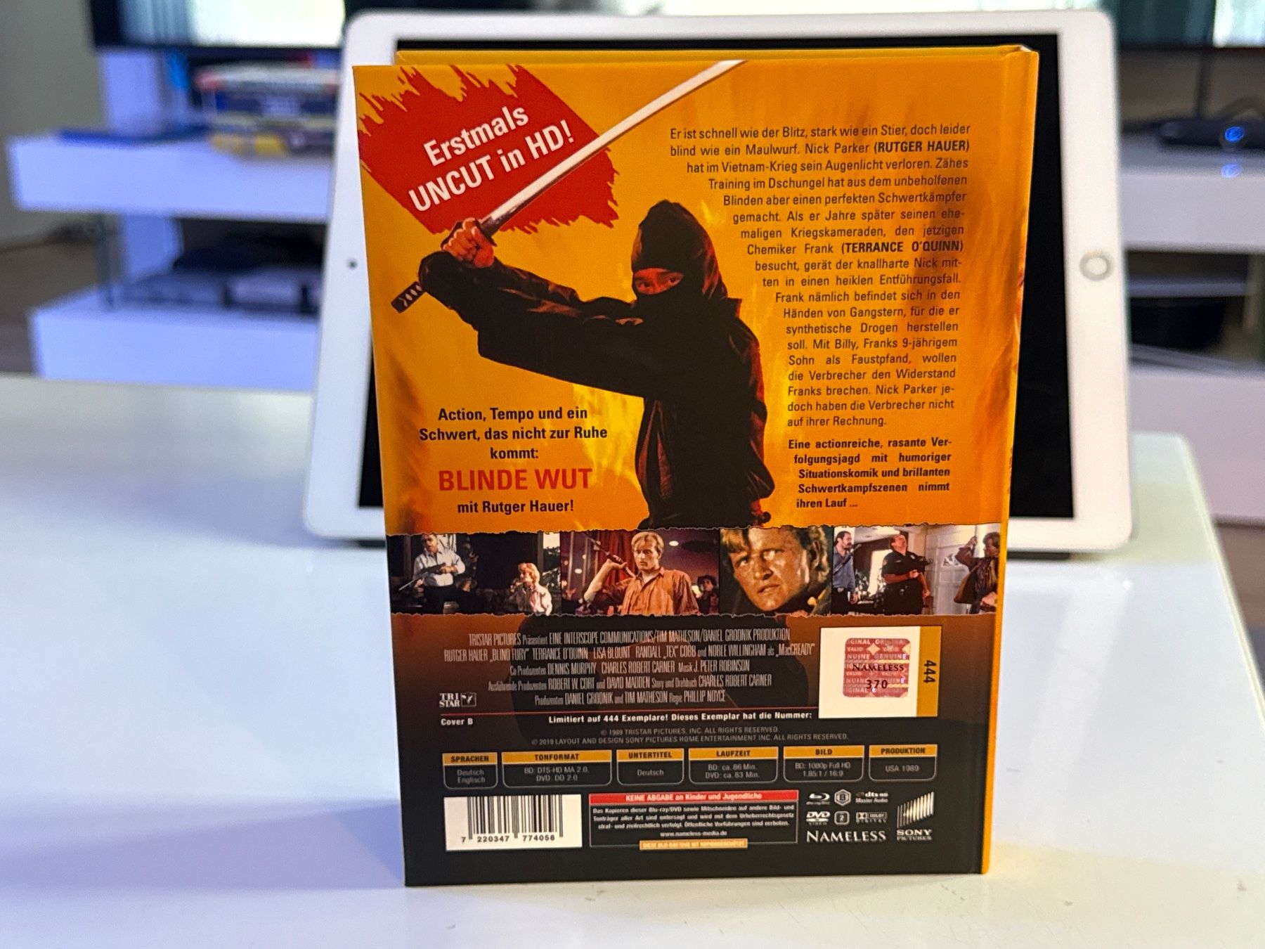 Tutti i DVDs: Blinde Wut - Blu-ray - Uncut - Mediabook Vergriffen – Nuovo (secondo la descrizione) da Allschwil venduto da meeresperle 1
