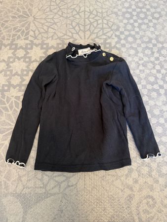 Langarmshirt Tartine et Chocolat dunkelblau Gr 2A (86)