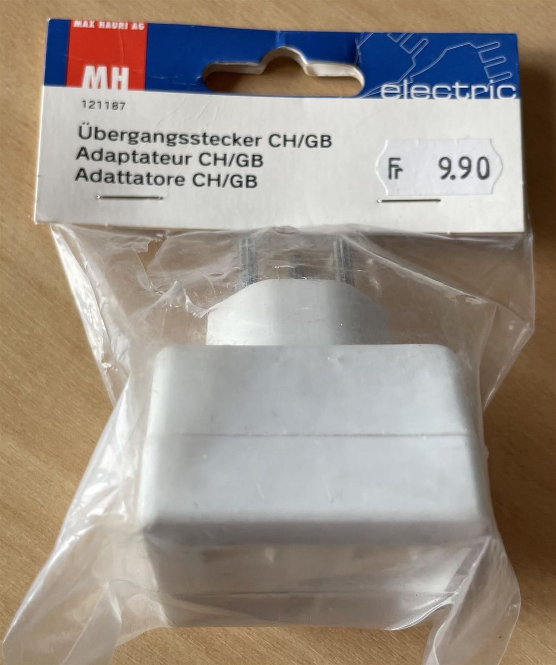 Unità & Adattatore: Übergangsstecker Schweiz zu England – Nuovo e nell'imballaggio originale da Diepoldsau venduto da preisparadies-ch