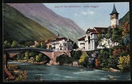Bignasco / Valle Maggia, Ortspartie mit 
