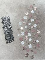 Stanzschablone Nr. R121, Blumen Set (Sizzix geeignet)