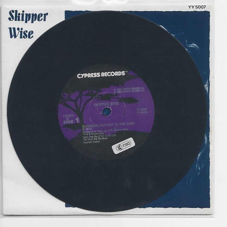 Dischi in vinile: Single7 Skipper Wise  --  Standing outside in the rain – Usato da Oberwil (Dägerlen) venduto da thealbum