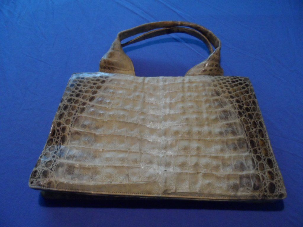 Borse da donna: Einzigartige Krokodilleder Handtasche – Usato da Zürich venduto da Putsch92