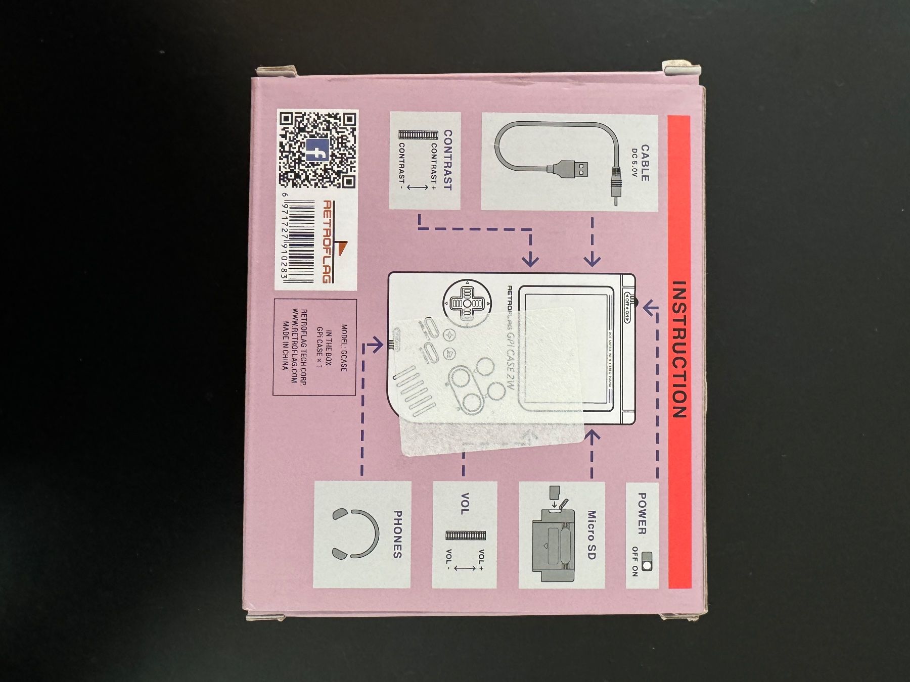 Konsolen: Gameboy Retroflag GPi CASE 2W inkl. Raspberry Pi zero – Neu (gemäss Beschreibung) aus Zürich von  2