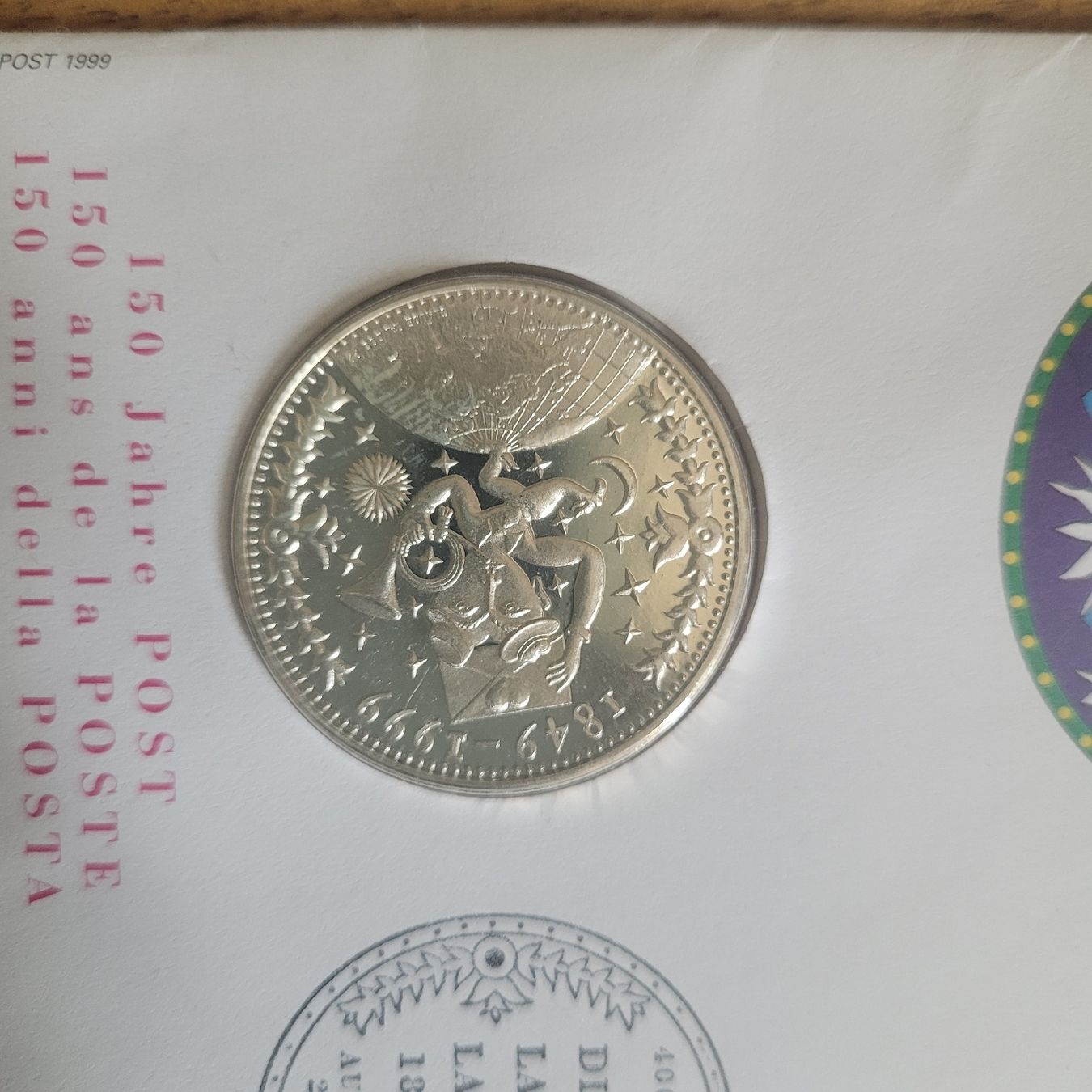 Tous les timbres: 150 Jahre Post 1999 Münzbrief – Neuf (Voir description) à Schönenwerd par rosamanda 4