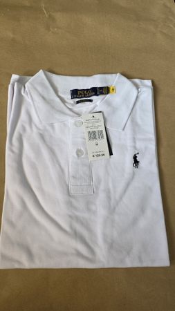 Polo Ralph Lauren Polohemd Weiss Gr M Sommer Neu 🤩