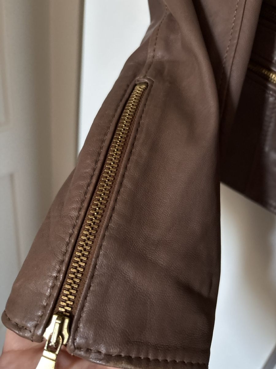 Giacche: Relish Lederjacke, Braun! – Usato da Nebikon venduto da Draga25 3
