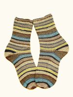 Socken, handgestrickt, Grösse 44/45, neu (ungetragen)