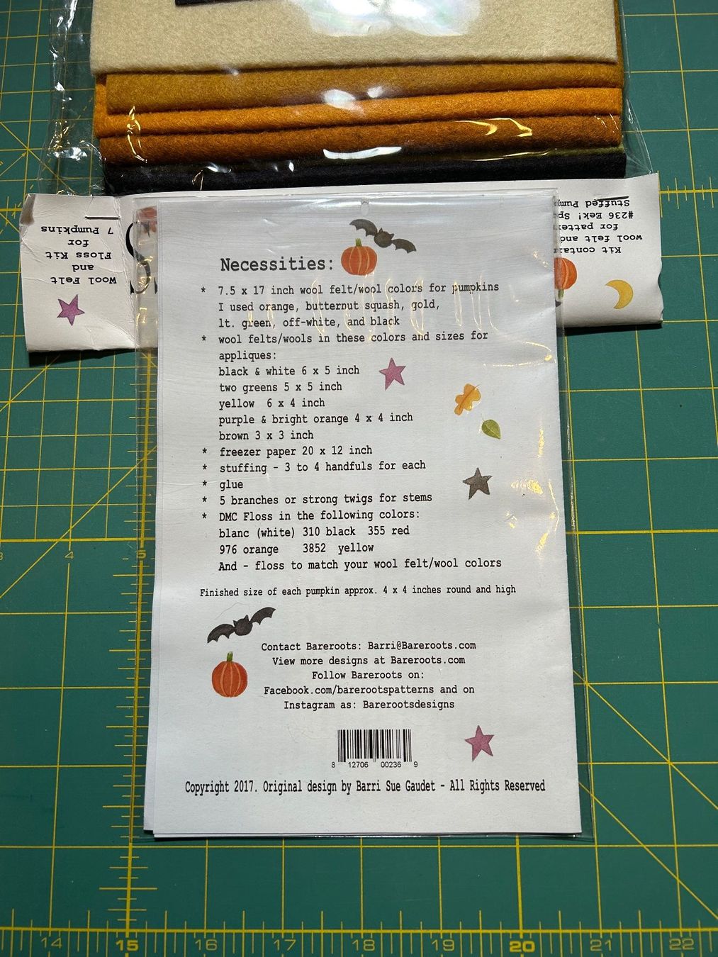 Kit bricolage: Kit complet pour réaliser des décorations d'Halloween – Nuovo e nell'imballaggio originale da Bouveret venduto da sev_qj7l 3