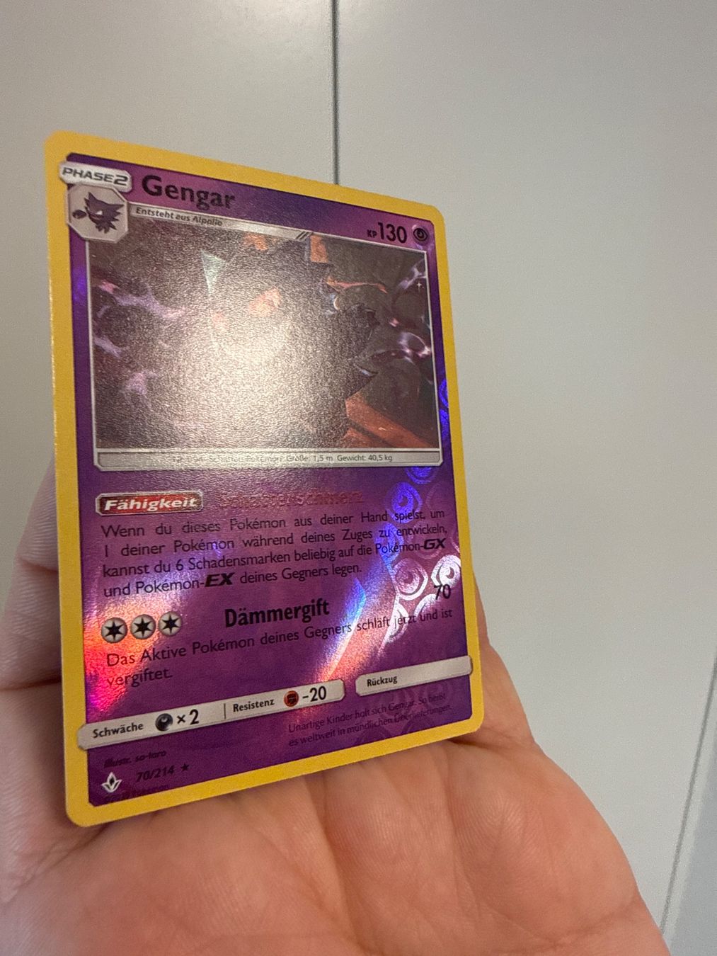 Cartoline: Pokemon Gengar Unbroken Bonds – Usato da Frauenfeld venduto da Poke_Toniii 3