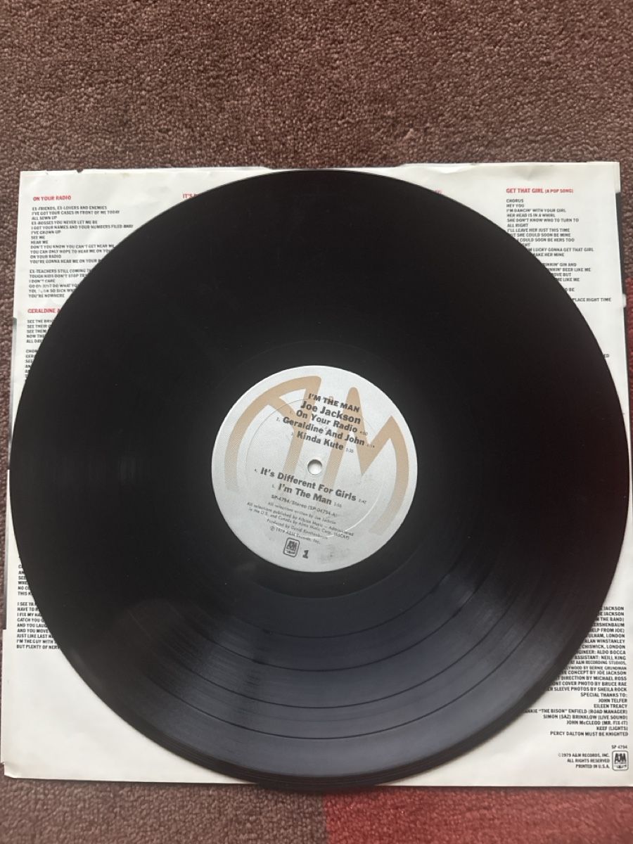 Vinyles: Joe Jackson I'm The Man LP US press – D'occasion à Givisiez par My_favorite_shop 4